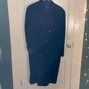 Double breasted man’s pea coat